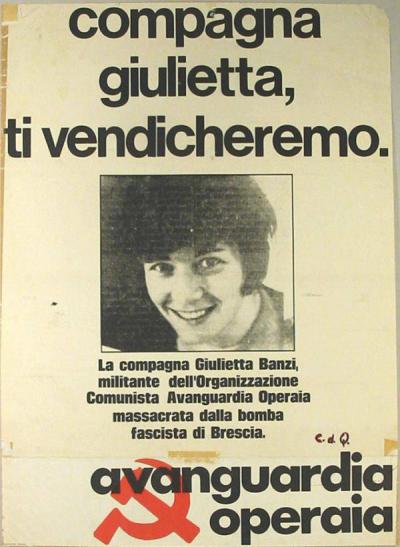 La piazza, la loggia, la gru. Brescia, maggio 1974-novembre 2010