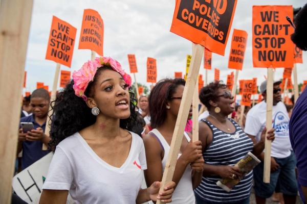Marching on Ferguson