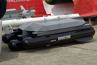 The RAF's Brimstone missile is a modern anti-tank missile.