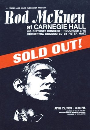 Rod McKuen Live at Carnegie Hall