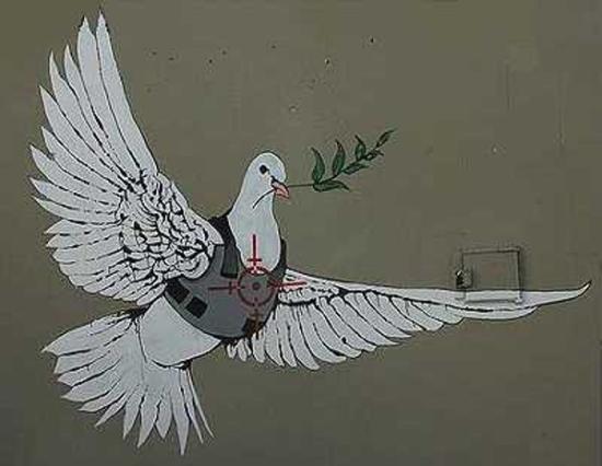 Banksy-Armored-Peace-Dove
