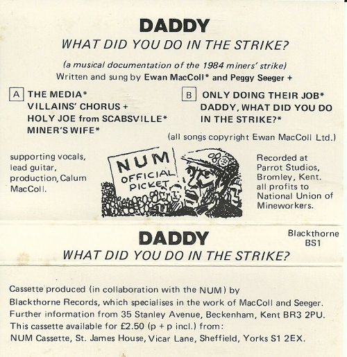 Daddy What Did You Do in the Strike?‎