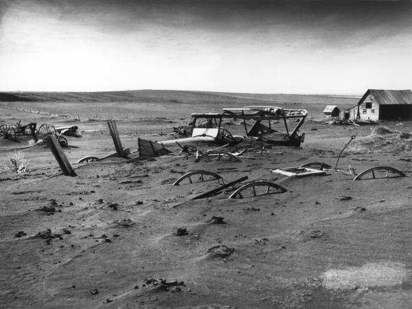 “Dust Bowl” in Sud Dakota, 1936