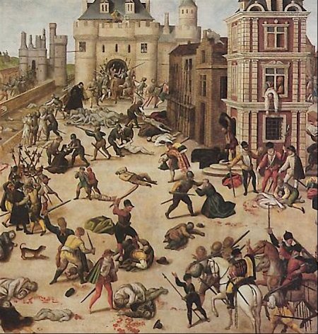 François Dubois (1529–1584), “Massacre de la Saint-Barthélemy”, 24 août 1572