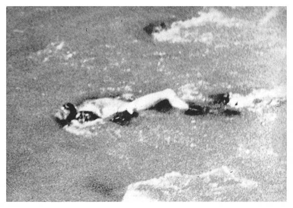 Un corpo galleggia sulle acque del fiume Mapocho 