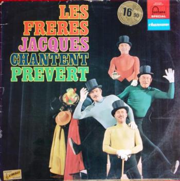 Les Frères Jacques chantent Prévert, 1959