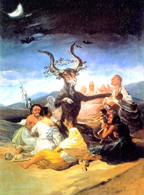 Sorcieres et diable Goya
