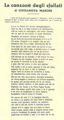 Canzoni degli sfollati, Le canzonette de Pietruccio 1950