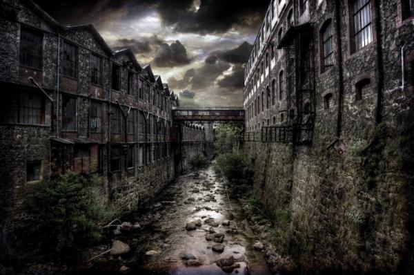 Down in the Old Dark Mills