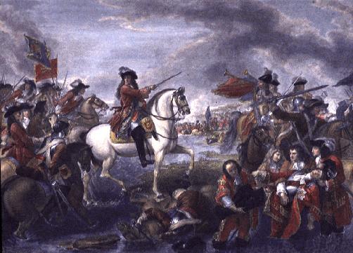 La battaglia del Boyne, 1° luglio 1690.