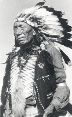 Heȟáka Sápa (Black Elk), author of "Black Elk speaks"