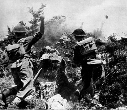  ‎Soldati polacchi all’assalto a Montecassino‎