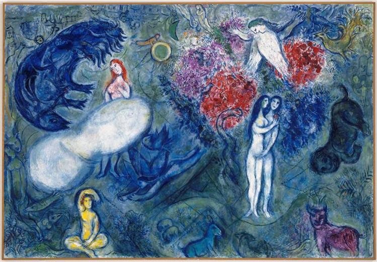 Marc Chagall, Le Paradis. Nice, Musée national Marc Chagall.