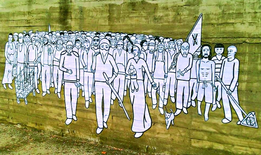 Murales contro la guerra e di lotta da tutto il mondo / Antiwar and Militant Murals Around the World