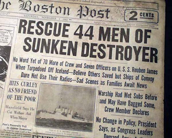 The Sinking of the Reuben James