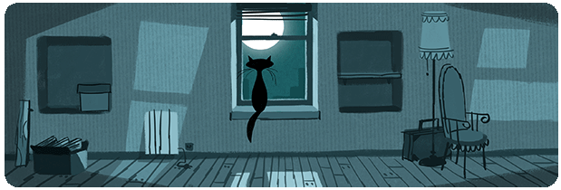 Wisława Szymborska: Kot w pustym mieszkaniu