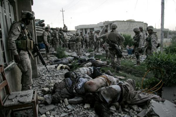 2nd Battle of Fallujah, operation "Phantom Fury", November 2004 credit: Jérôme Sessini| Magnum Photos