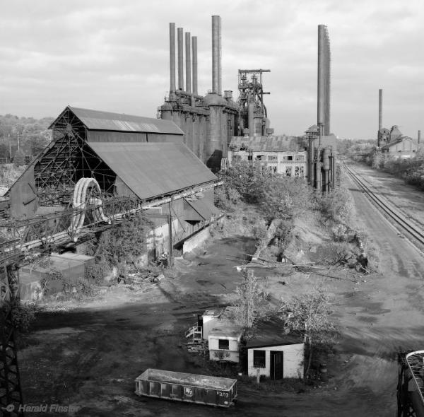  Youngstown, Ohio: Jeannette blast furnace in 1992. Picture by Harald Finster