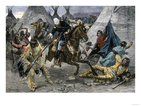 u-s-cavalry-attacking-a-sioux-indian-village-c-1800 i-G-22-2246-8K2ZD00Z