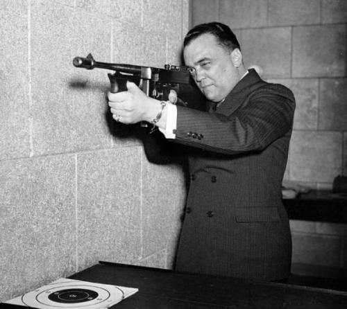 J. Edgar Hoover, 1936