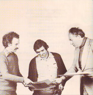 Nikos Xylouris, Dimitris Christoudoulou e Linos Kokotos nel 1978, all'epoca delle Aντιπολεμικά.
