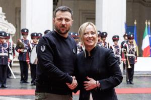 Grazie per l'armi [Zelensky a Sanremo]