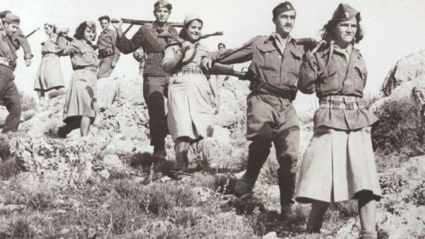  Resistenti dell’ELAS- Guerra civile (foto:  Υπουργείο Εξωτερικών )  