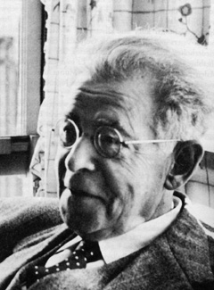 Ludwig Bendix nel 1951, poco prima della sua scomparsa.