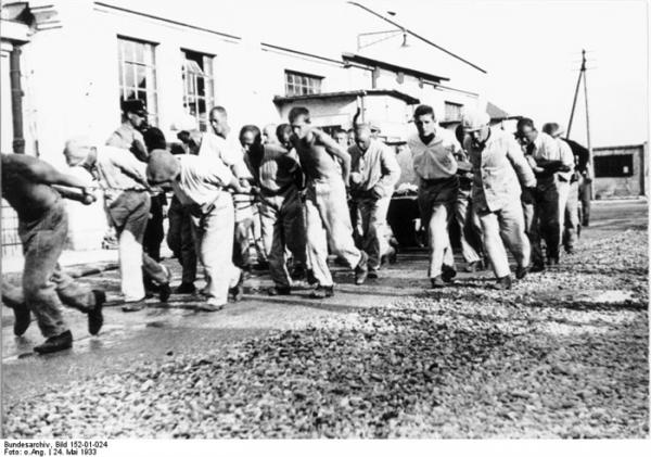KZ Dachau nei suoi primissimi giorni