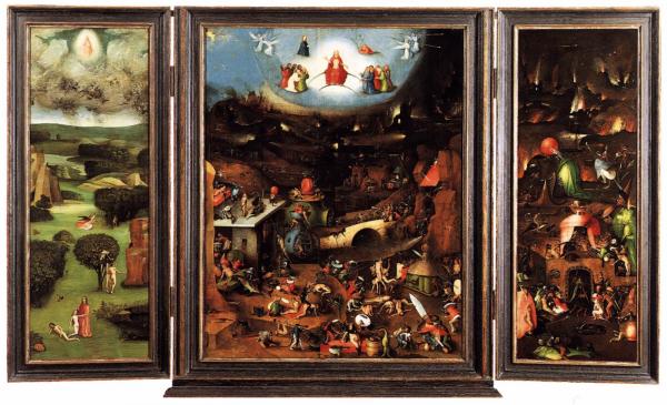 Hieronymus Bosch, “Trittico del Giudizio Universale”, 1504-1508