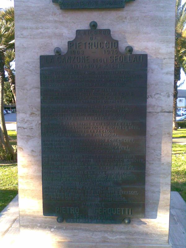 La canzone degli sfollati (o Lo sfollamento)