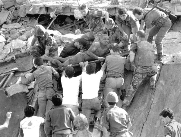 Beirut ‎Barracks Bombing, October 23, 1983‎