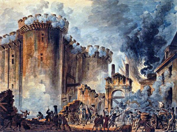 Prise de la Bastille, dipinto di Jean-Pierre Houël.