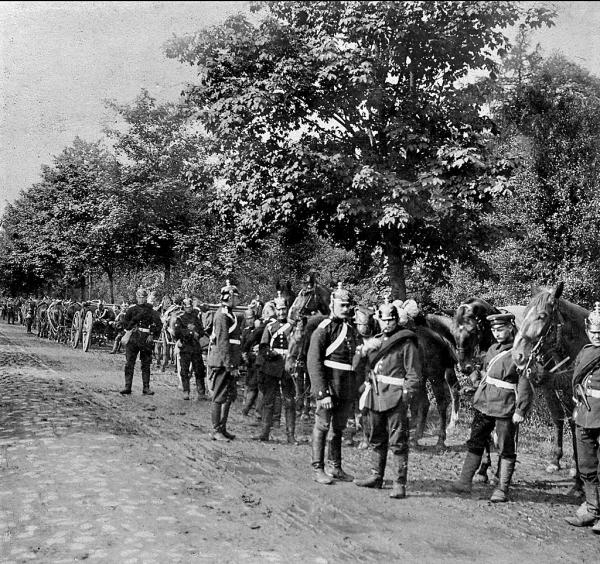 Soldati tedeschi nella guerra Franco-Prussiana, 1870