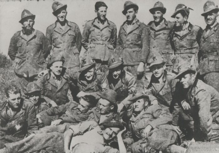Alpini al monte Golico nel 1941
