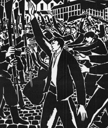 Frans Masereel. Tavola da “25 images de la passion d'un homme”
