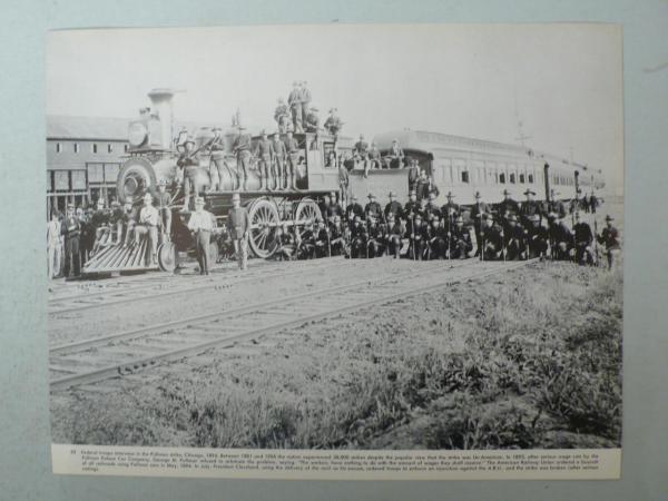 Truppe federali mandate dal presidente Cleveland a sedare lo sciopero