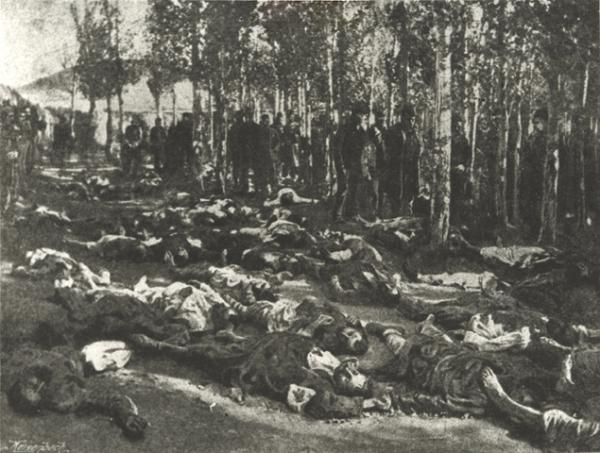 Armeni massacrati ad Erzurum nel 1895