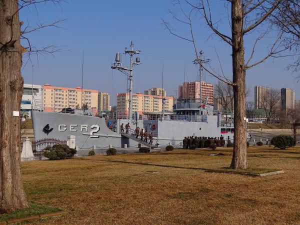 La USS Pueblo a Pyongyang