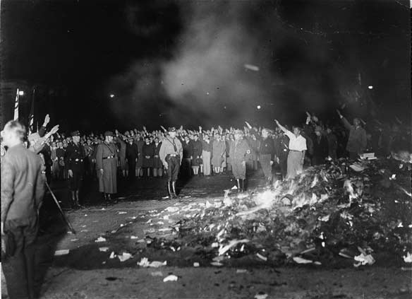 Bücherverbrennungen, Germania, 1933