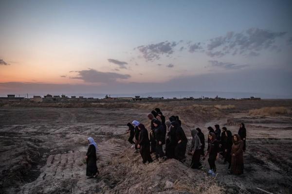Visita alle fosse comuni Kocho, 2019 credit: Andrea Di Cenzo