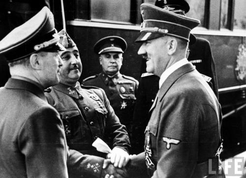 Los demonios: Franco y Hitler‎<br />
