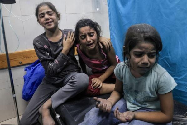  Gaza Oct. 18, 2023  credit to AFP