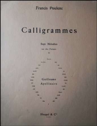  "Calligrammes"