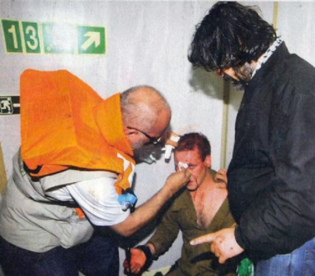 Survivor of aid flotilla attack being treated