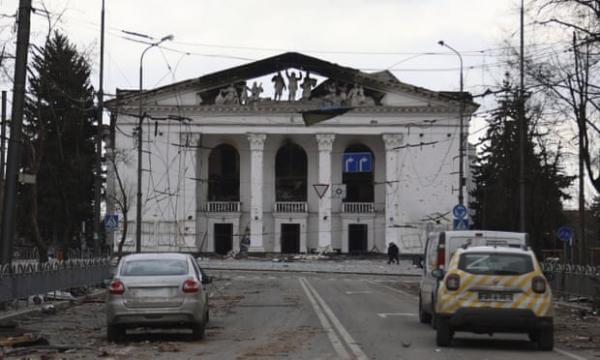  Teatro di Mariupol dopo i bombardamenti, Marzo 2022 credit: Alexei Alexandrov