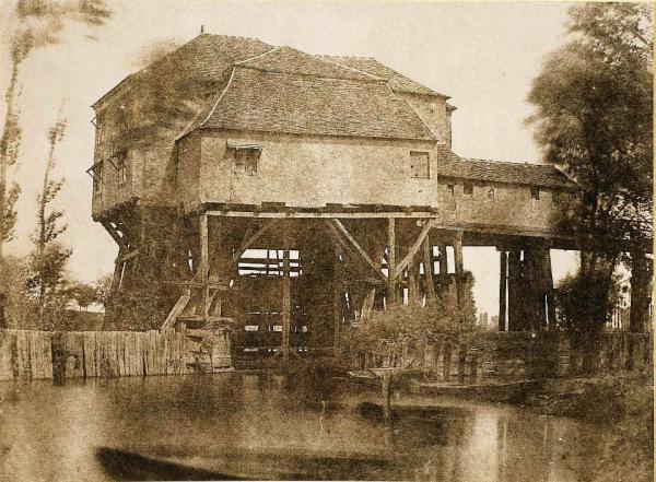 Le Moulin de Cage à Saint-Ouen, 1850