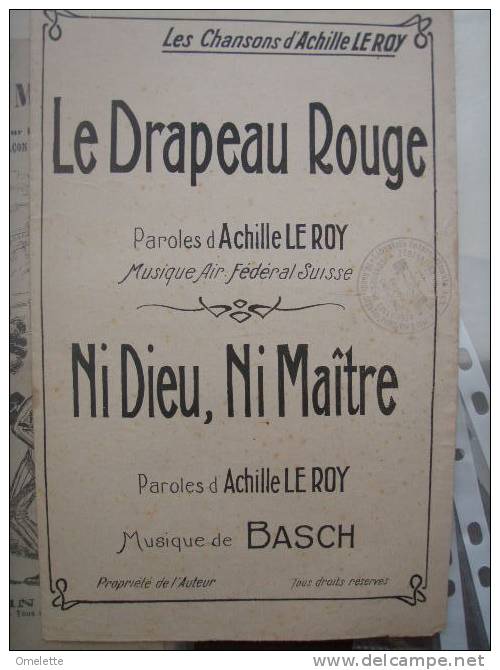 Le Drapeau Rouge / Ni Dieu ni maître