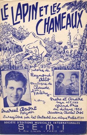 Le lapin et les chameaux