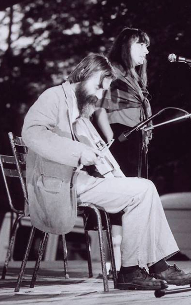 John Wright e Catherine Perrier‎